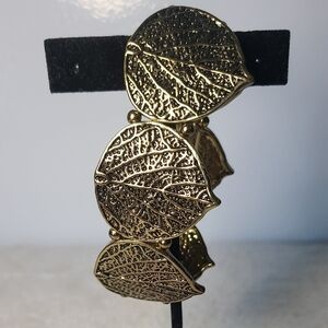 Gold Leaf Design STRETCH Bracelet